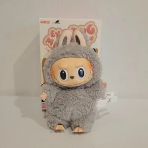 Auténtico colgante de felpa SESAME BEAN Pop Mart LABUBU Emocionante Macaron El Monstruo - Imagen 1 de 3