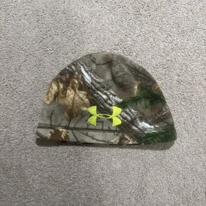 Under Armour Scent Control Infrared Coldgear Beanie Camo Hat Realtree Xtra - Picture 1 of 3