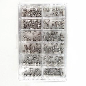 12 Different Size 480Pack Stainless Steel Watch Case Tube Waterproof Watch Crown - Picture 1 of 6