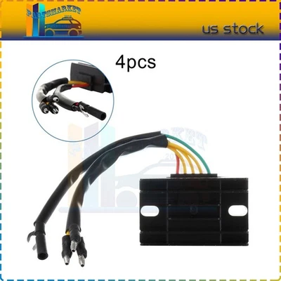 Paquete de 4 reguladores rectificadores para Suzuki GS 1000 1978-1980 GS 550 M 1982 3280045210 Foto 1 de 4