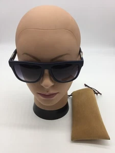 Gucci Sonnenbrille matt marineblau trendig Designer 56-18-138 blaue Gläser - Bild 1 von 9