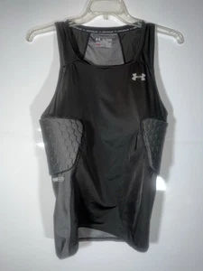 Canotta da basket Under Armour da uomo Gameday Armour 3 pad - nera taglia XL - Foto 1 di 15