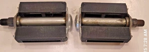 Schwinn Approved Bicycle Reflector Pedals 3 1/4” Block Stingray Fair Lady 1970’s - Picture 1 of 6