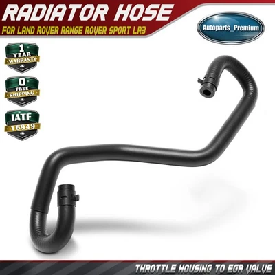 Carcasa del acelerador a manguera de radiador de válvula EGR para Land Rover Range Rover Sport LR3 Foto 1 de 4