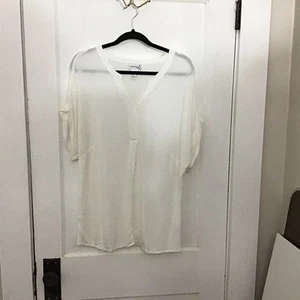 Colección L Enrollado Manga Corta Viscosa Gauzy Popover Top 14 - Imagen 1 de 7