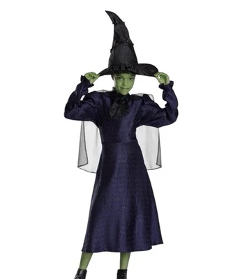 Disfraz Universal Wicked Elphaba para niños por disfraz - Talla S/P (4-6X) Nuevo con etiquetas Foto 1 de 4