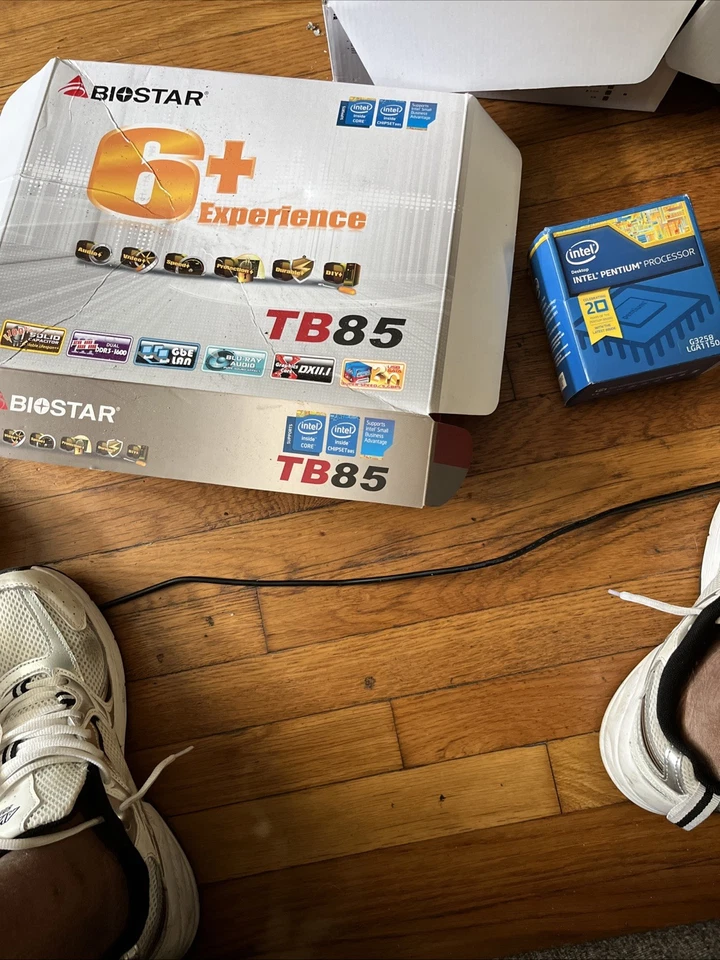 Processador Intel e Intel Biostar TB85 - Imagem 1 de 1