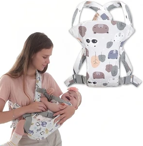 ZEPIQOR Marsupio Neonati Ergonomico Marsupio Neonato Portabebè per Neonati Extra - Foto 1 di 6