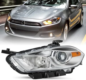 Conjunto de faros halógenos compatibles con 13-16 Dodge Dart OE repuesto Hea... - Imagen 1 de 5