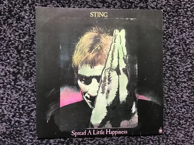 STING - SPREAD A LITTLE HAPPINESS 1982 UK SINGLE A&M AMS 8242 EXCELLENT+ - Image 1 of 4