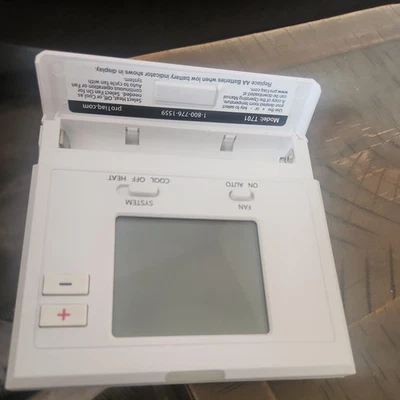 PRO1 IAQ T701 White Non-Programmable Electronic Thermostat - Image 1 of 4