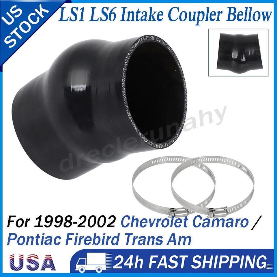 Kit de fuelle acoplador de admisión Trans Am frío suave para 98-02 LS1 LS6 Camaro Firebird Foto 1 de 4