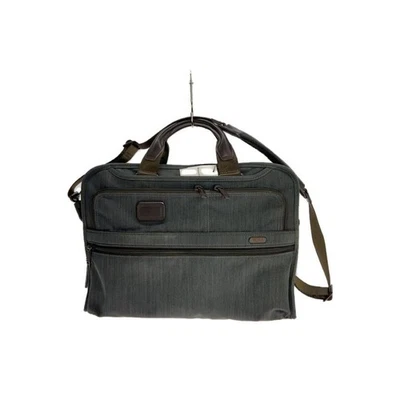 TUMI GEN4.3 Business Briefcase Polyester Gray 104982c - Image 1 of 4