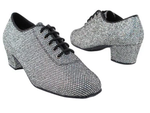 Women's West Coast Swing Salsa Ballroom Dance Shoes low Heel 1.5 Very Fine 2001 - Picture 1 of 25