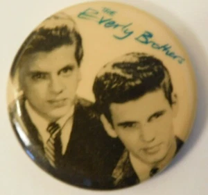 Rare Everly Brothers Canadian Pin back - Picture 1 of 2