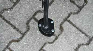 Sidestand Enlargement Plate for BMW R1150GS ADV made by Hornig  - Picture 1 of 1