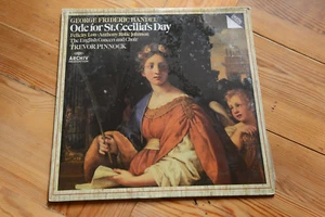 STILL SEALED HANDEL Ode for St. Cecilia's Day PINNOCK LP Archiv 146506 Club Ed. - Foto 1 di 2