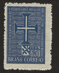 Brazil Scott #899, Single 1959 Complete Set FVF MNH - Picture 1 of 1