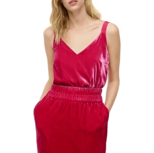 J. Crew Drapey oversized Velvet Camisole Top size XXS NWT - Picture 1 of 9