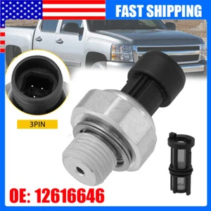 Sensor de presión de aceite de motor con filtro para Buick Cadilalc GMC Sierra 12616646 - Imagen 1 de 12