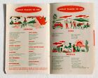 1950's Texas Touring Service Booklet Chart Tips Laws Safety RETRO !!