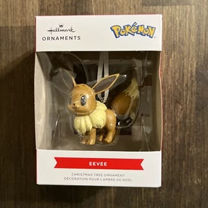 Hallmark Eevee Ornament- Pokemon Christmas Tree Decorations Eevee Ornament 2023 - Picture 1 of 3