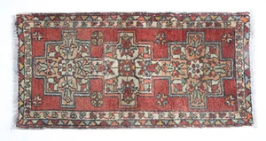 Alfombra decorativa de tonos rojos de colección, alfombras de piso turco, alfombras de área, alfombras de puerta - Imagen 1 de 9