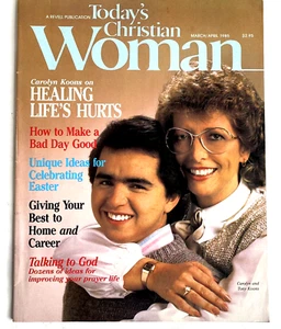 Today's Christian Woman March/April 1985 edition Carolyn and Tony Koons on Cover - Picture 1 of 5