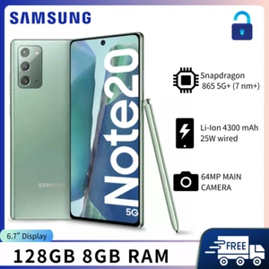 New Sealed Samsung Galaxy Note 20 128GB (5G) SM-N981U Unlocked Smartphone 6.7 in - Picture 1 of 29