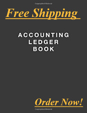 Accounting Ledger Book: Simple Accounting Ledger for Bookkeeping