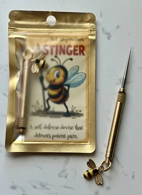 BACK ALLEY OUTFITTERS “Stinger” - The Original & Best Portable “Blind-Find” Self-Defense Safety Tool