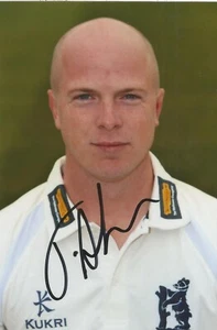WARWICKSHIRE CRICKET: TIM AMBROSE SIGNIERT 6x4 PORTRÄTFOTO + KOA - Bild 1 von 1