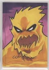 2020 Upper Deck Marvel Masterpieces Sketch Cards 1/1 Rich Molinelli Auto 0p3