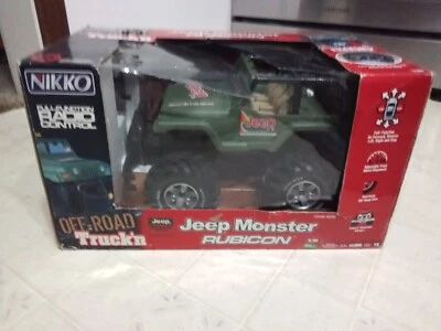 Vintage Nikko Jeep Wrangler Rubicon Huge 1/18 Scale - Image 1 of 4
