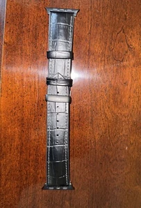 Hirsch PAUL WATER RESISTANT Strap 24mm W/ Apple Watch Band And Sports Clasp - Picture 1 of 4