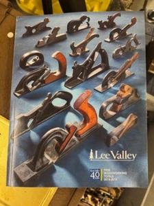 Vintage LEE VALLEY Fine Woodworking Tools Catalog 2018-19 - Picture 1 of 1