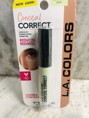 ShipN24Hours. New-L.A. Colors Green Conceal/Correct Concealer/Corrector: 0.13oz. - Image 1 of 4