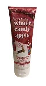 Bath & Body Works WINTER CANDY APPLE 🍎 Ultimate Hydration BODY CREAM -New - Picture 1 of 4