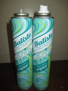 2x Batiste Dry Shampoo, Original Fragrance, 6.73 OZ No caps and spritzer - Picture 1 of 1