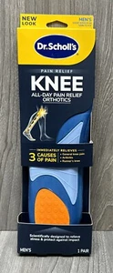 Dr. Scholl's Men's Insoles Knee All-Day Pain-Relife Orthotics Size 8-14 - Picture 1 of 2