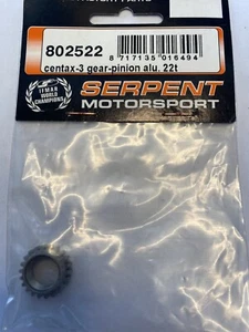 Serpent Centax-3 Gear-Pinion Alu 22T 802522 - Picture 1 of 1