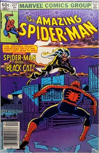 Amazing Spider-Man #227 Newsstand (1982) Black Cat, NM or better - Picture 1 of 8