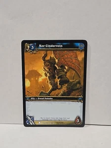 World Of Warcraft TCG Heroes Of Azeroth Kor Cindervein Regular Common - Picture 1 of 2