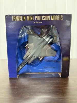Colección de armaduras Franklin Mint Precision Models F-15 Eagle escala 1/100 nuevo en caja Foto 1 de 4