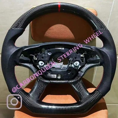  Mercedes BENZ  W221/S65 AMG/CL550/CL63/S63 CARBON FIBER STEERING WHEEL  07-10YS - Image 1 of 3