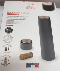 Peugeot Line Reverse Automatic Rechargable Electric Wine Opener/Corkscrew - Picture 1 of 10