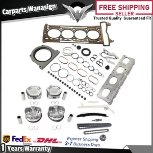 Engine Rebuild Head Gasket Piston For Mercedes-Benz C260 CLS300 E300 2.0L 19-25 - Picture 1 of 14