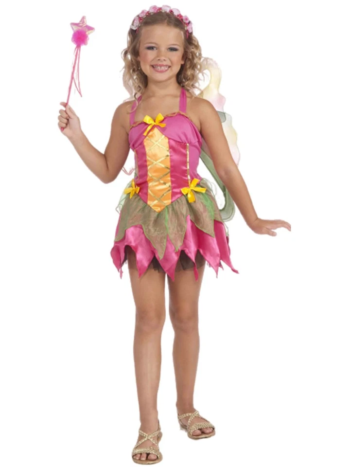 Child Garden Fairy Girls Costume  Girls Angel & Fairy Costumes - Image 1 of 1