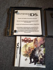 Kingdom Hearts 358/2 Days Nintendo DS, 2009 Case And Manuals Only - No Cartidge - Picture 1 of 4