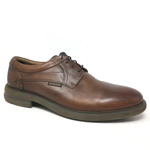 Mephisto Olivio Derbys Oxfords Shoes Mens Size 11.5 US 11 UK Brown Leather - Picture 1 of 10